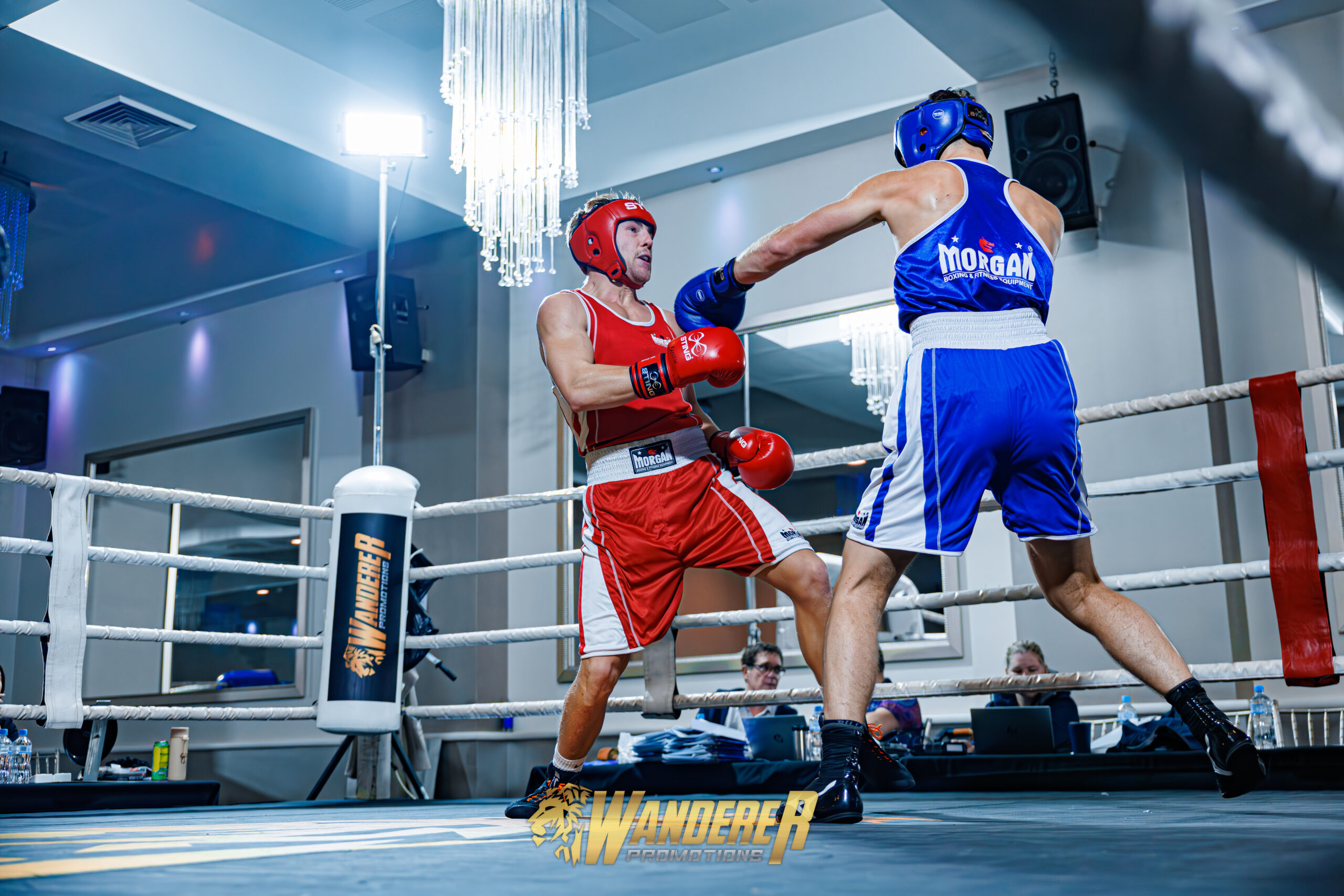 Boxing match image