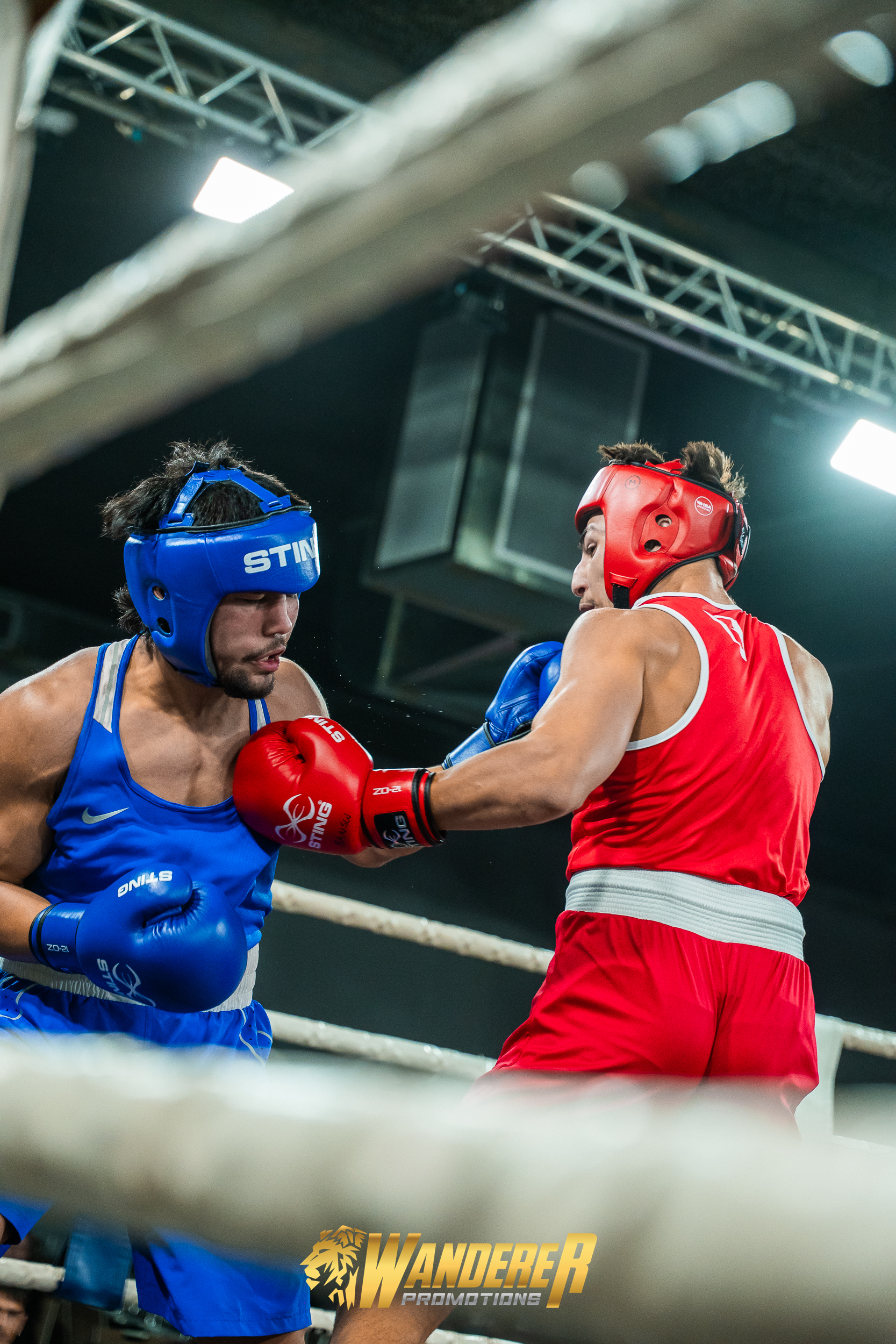 Boxing match image
